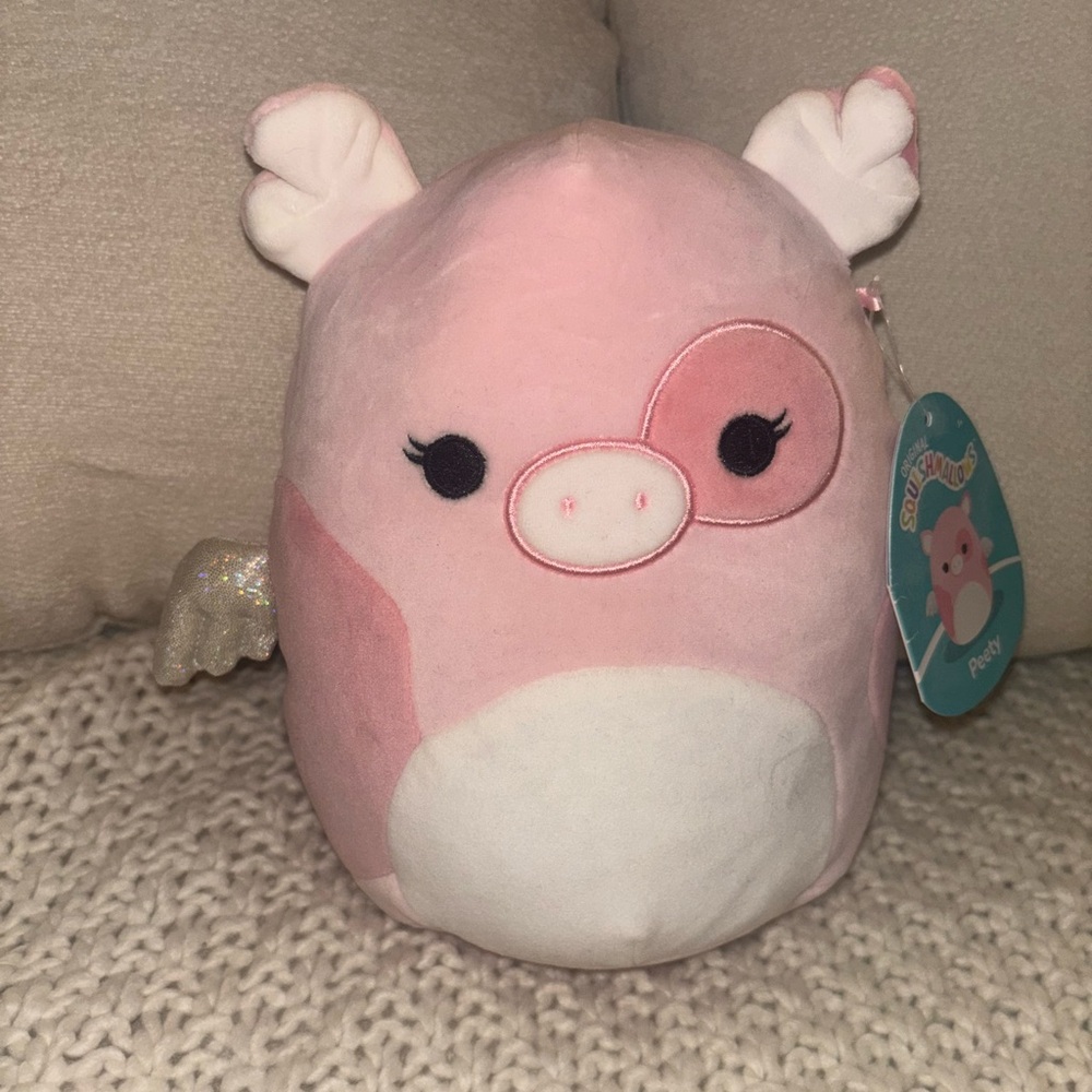 10” Peety the Pig Squishmallow
